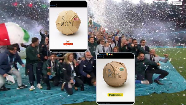 La grafica di Poste Italiane identica a quella di Royal Mail, ma c’è un perché