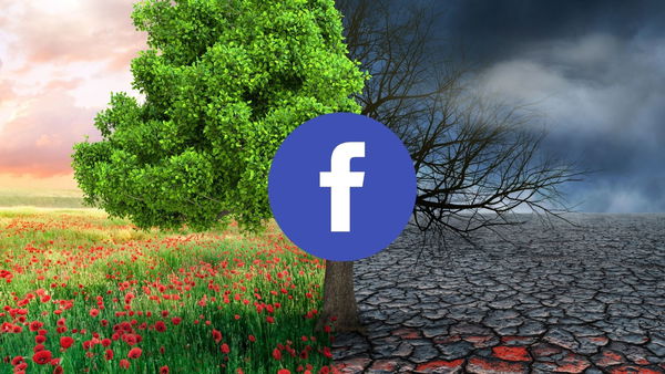 Un rapporto accusa Facebook di favorire la disinformazione sul cambiamento climatico