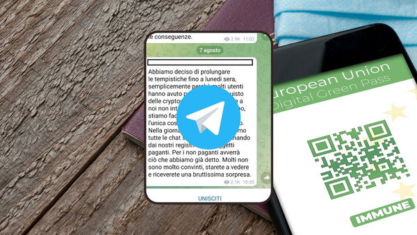 La storia dei falsi Green Pass su Telegram finisce con i fornitori che minacciano gli acquirenti di pubblicare i loro dati