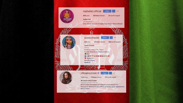 Come le influencer afghane si stanno relazionando all’attacco dei talebani