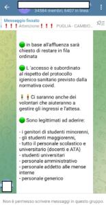 raccolta firme no green pass scuola 