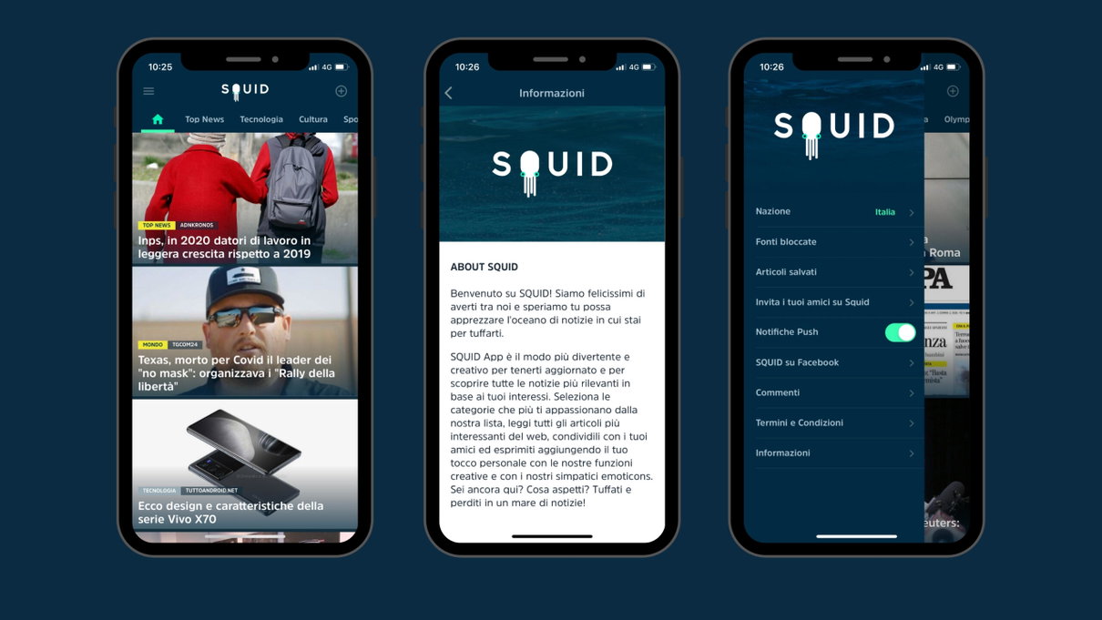 Squid, nel cuore dell’app che aggrega notizie article-post