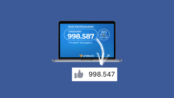 La pagina Facebook di Unieuro spoilera il quasi milione di likes e scende di numero