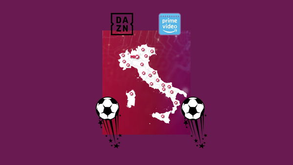 Amazon e Dazn, livelli record di traffico tra Champions e Juve-Milan: qual è, allora, la differenza?