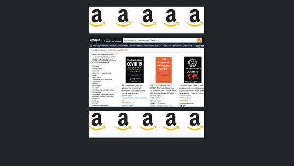 Amazon propone come primissimi risultati libri no-vax e negli Usa è scontro