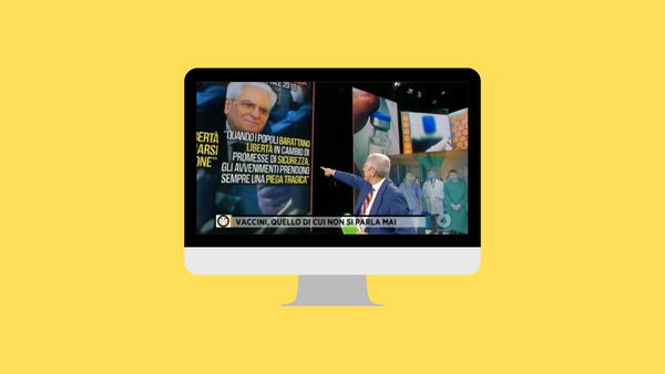 Mario Giordano, nonostante la tirata su green pass e cure domiciliari, non convince i no-vax di Telegram