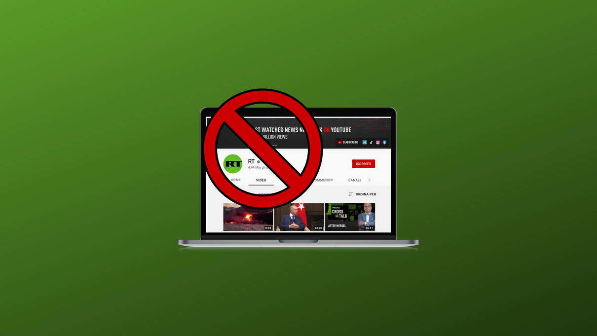 YouTube cancella i canali RT in lingua tedesca, guerra mediatica tra Germania e Russia article-post