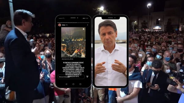 Dopo il confronto sui social di oggi, Fedez non è più tra i “Bimbi di Conte”