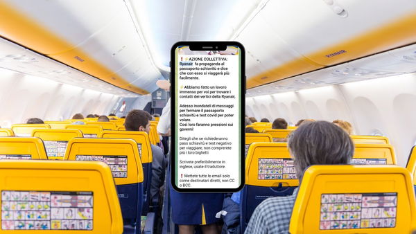 Sul gruppo Telegram “Basta Ditattura” oggi la rivolta è contro Ryanair