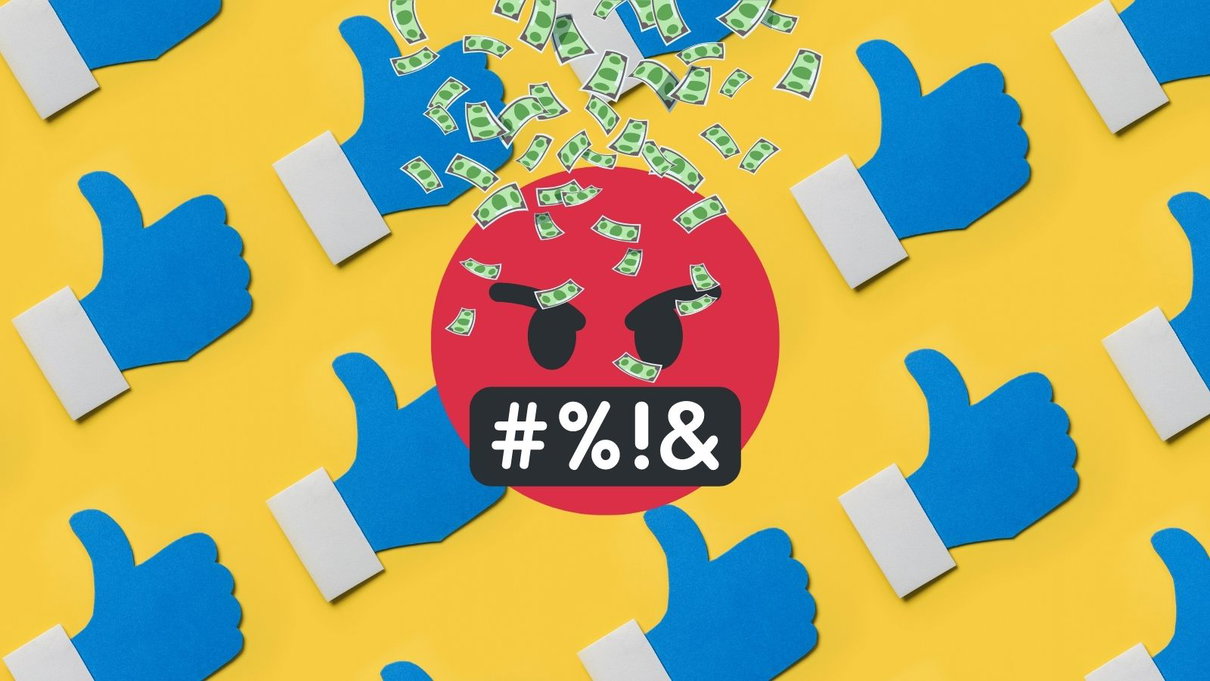 Rabbia sociale e indignazione fanno ottenere «più traffico e introiti pubblicitari» a Facebook article-post