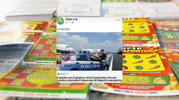 Se il poliziotto avesse rubato il Gratta e Vinci sarebbe meraviglioso, ma le cose non stanno così