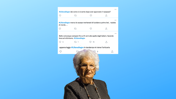 Nel giorno del compleanno di Liliana Segre, ecco un po’ di haters