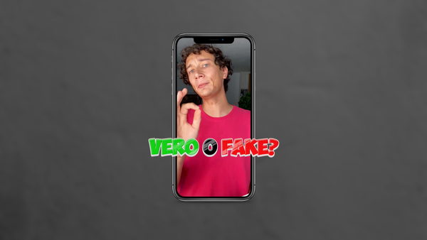 Matteo Enrico mette in luce su TikTok il sottile confine tra il vero e il fake del web