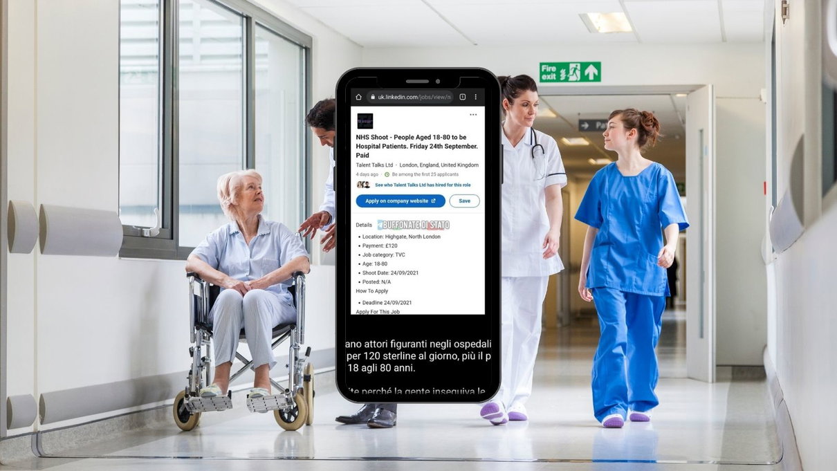 No, il servizio sanitario inglese non cerca figuranti per fingersi pazienti in ospedale article-post