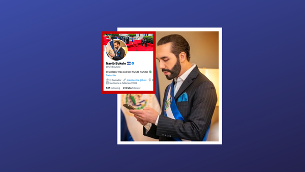 Il presidente di El Salvador si autoproclama dittatore nella sua bio di Twitter