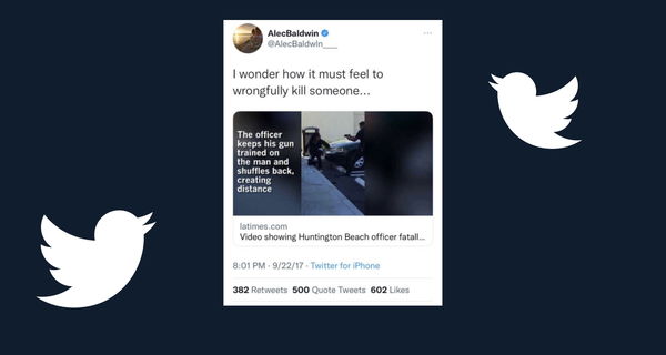 No, Alec Baldwin non si è mai chiesto “come ci si debba sentire a uccidere qualcuno per sbaglio”