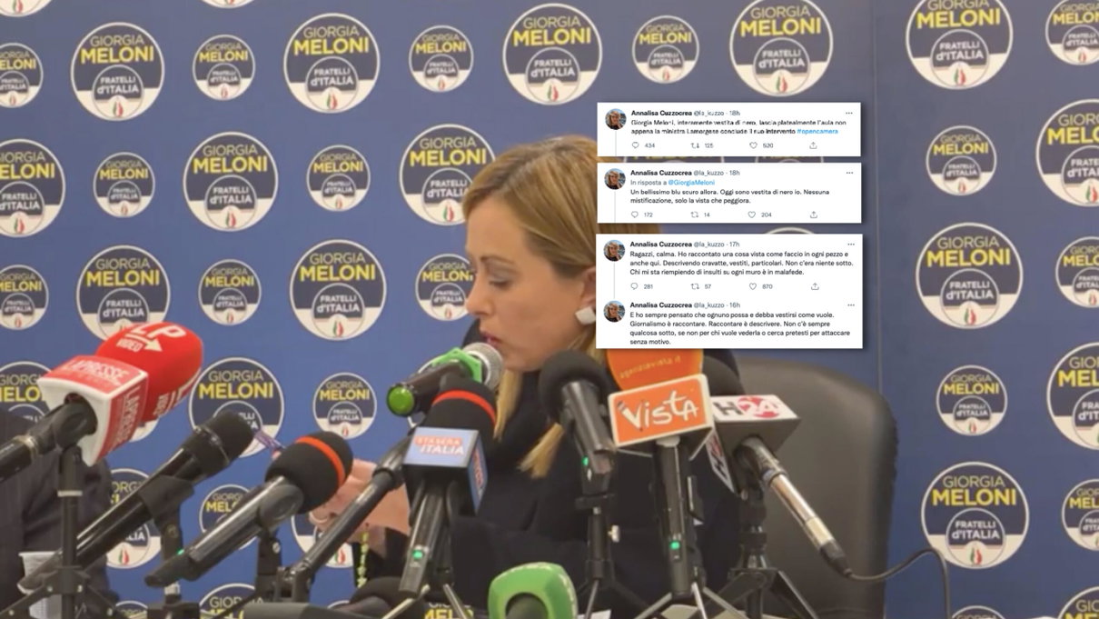 La gogna contro Annalisa Cuzzocrea che si è scatenata sotto a uno screenshot di Giorgia Meloni article-post