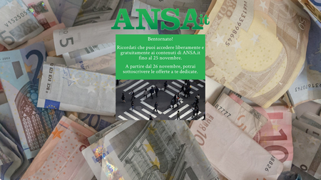 Dal 26 novembre, anche Ansa avrà il suo “paywall” article-post