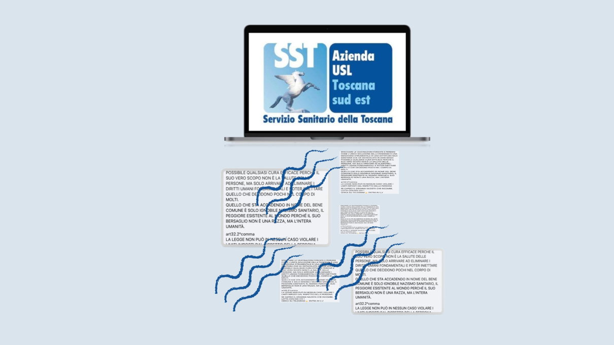 La pagina Facebook Asl Toscana Sud Est invasa da commenti no-vax: segnalazione alla polizia postale article-post