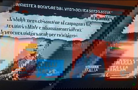 Fanpage si chiede perché nessuna tv che si occupa di “Lobby Nera” abbia invitato suoi giornalisti article-post
