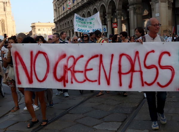 Televideo, la bufala sulla grande vittoria dei no green pass italiani