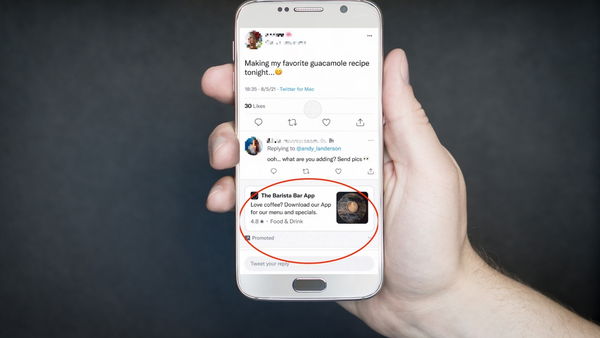 Arriva la pubblicità nelle risposte di Twitter?