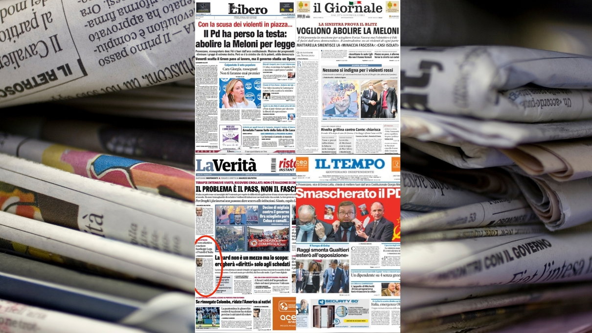 Ma i giornali di destra dove l’hanno letto che il “PD vuole abolire la Meloni”? article-post