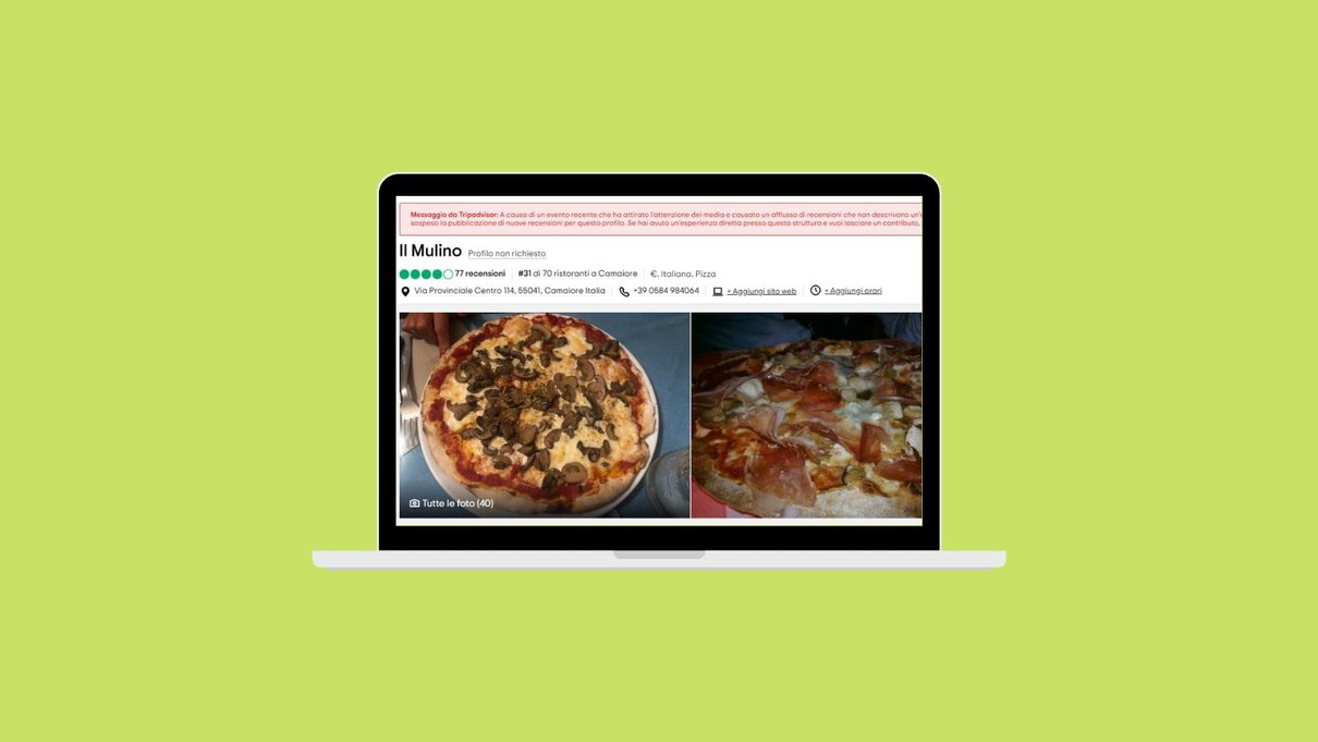 Tripadvisor ha bloccato i commenti alla pizzeria di Camaiore arredata con busti di Mussolini article-post