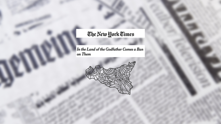 Quel titolo del New York Times che proprio non piacerà ai siciliani Quel titolo del New York Times che proprio non piacerà ai siciliani