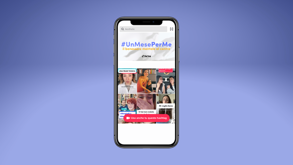 TikTok dedica il mese di ottobre alla salute mentale con #UnMesePerMe