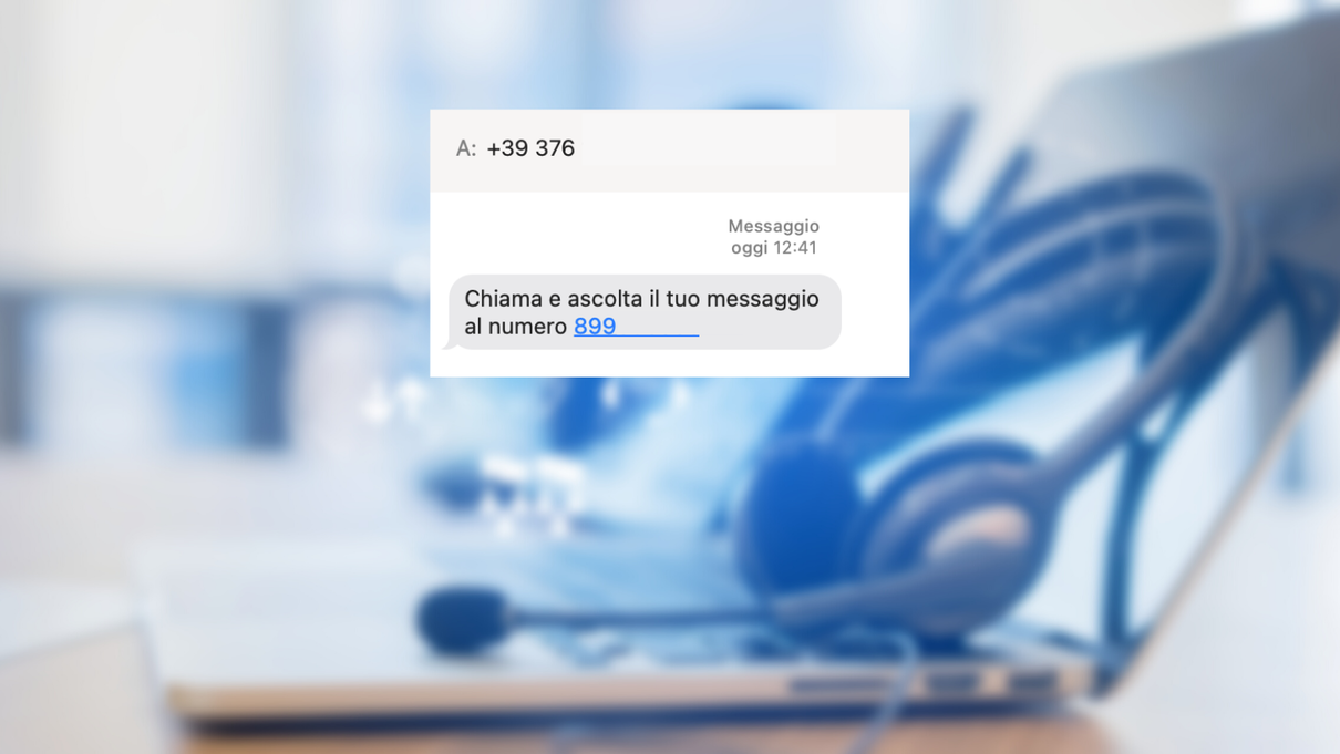 La truffa del messaggio in segreteria dal numero che inizia con «899» article-post