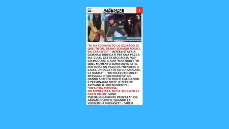 Come Dagospia ha “raccontato” la molestia ai danni di Greta Beccaglia article-post