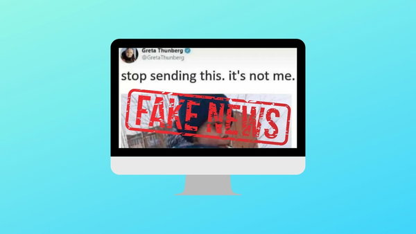 La smentita fake della foto fake di Greta Thunberg con la sigaretta in bocca