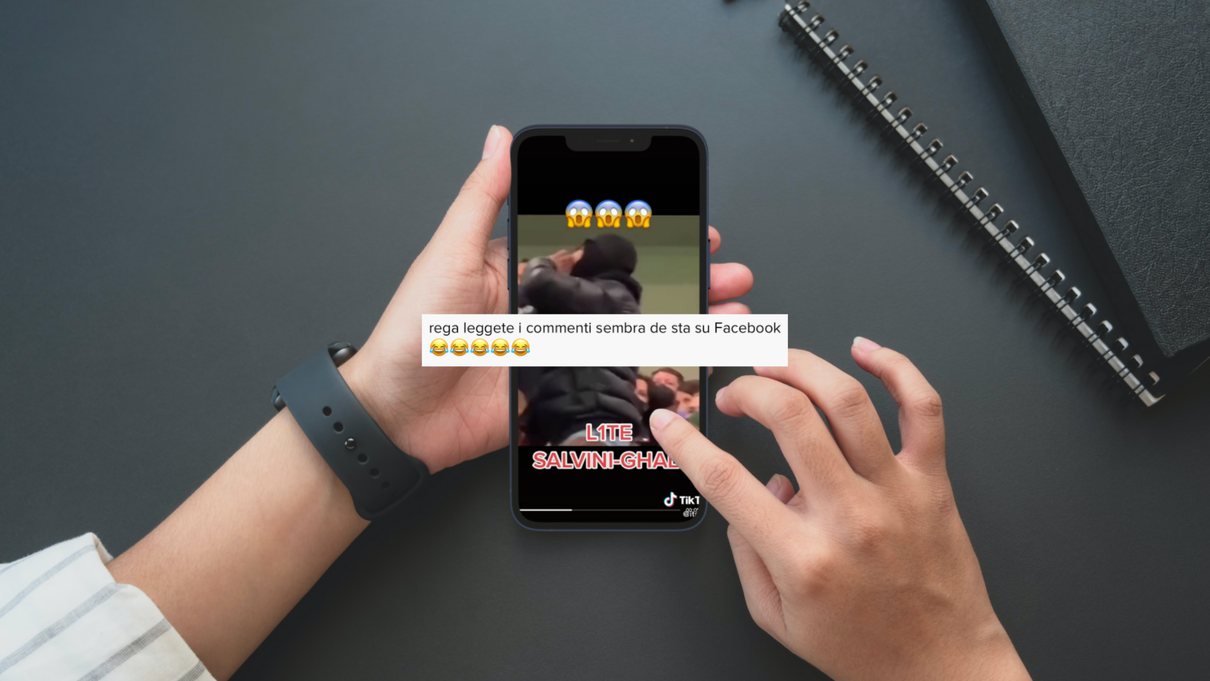I boomer che commentano su TikTok la lite Ghali-Salvini: «sembra di stare su Facebook» article-post