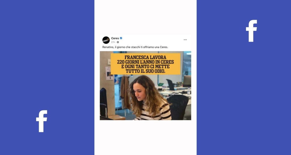 Come il smm di Ceres ha offerto una birra a Renatino (il giorno che stacca) article-post