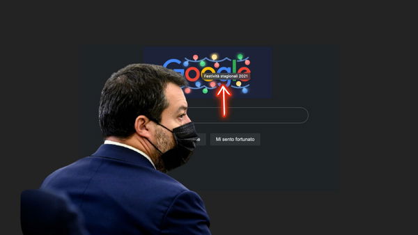Salvini ha capito che Google «prova a censurare il Natale»