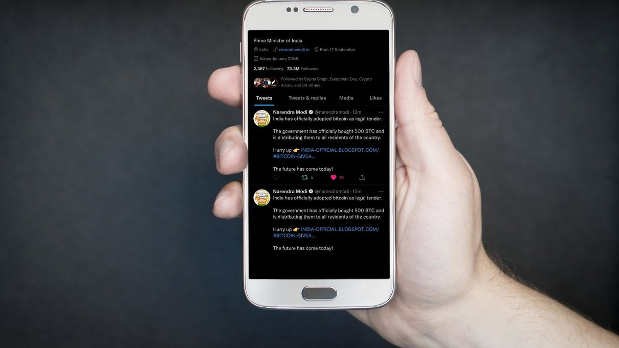 Cosa è successo all’account Twitter del Primo Ministro indiano article-post