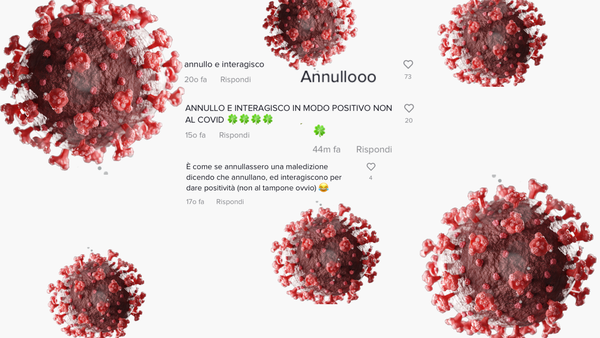Un commento non può salvarti dal Covid come sostengono alcuni utenti di TikTok