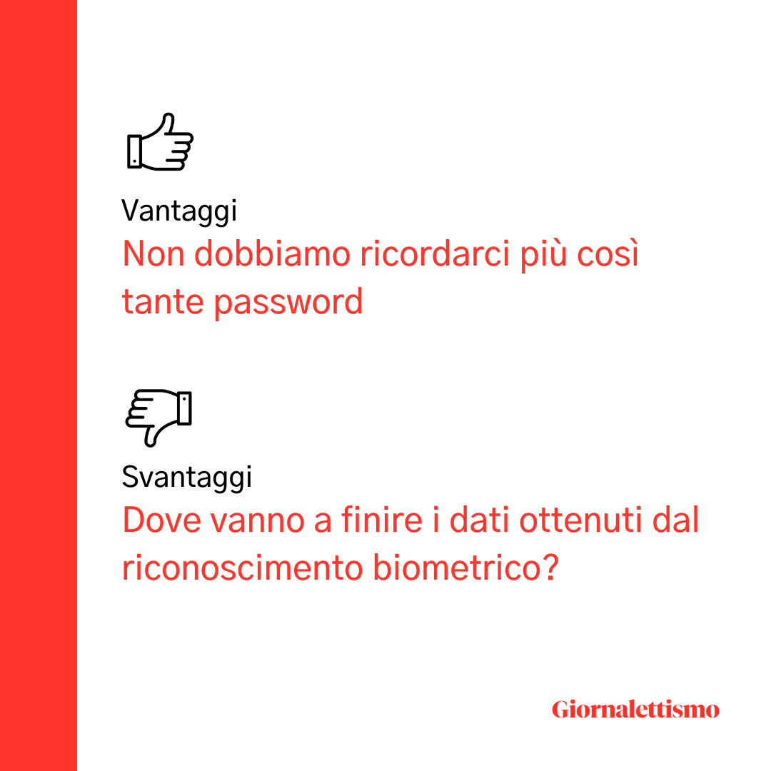 riconoscimento biometrico