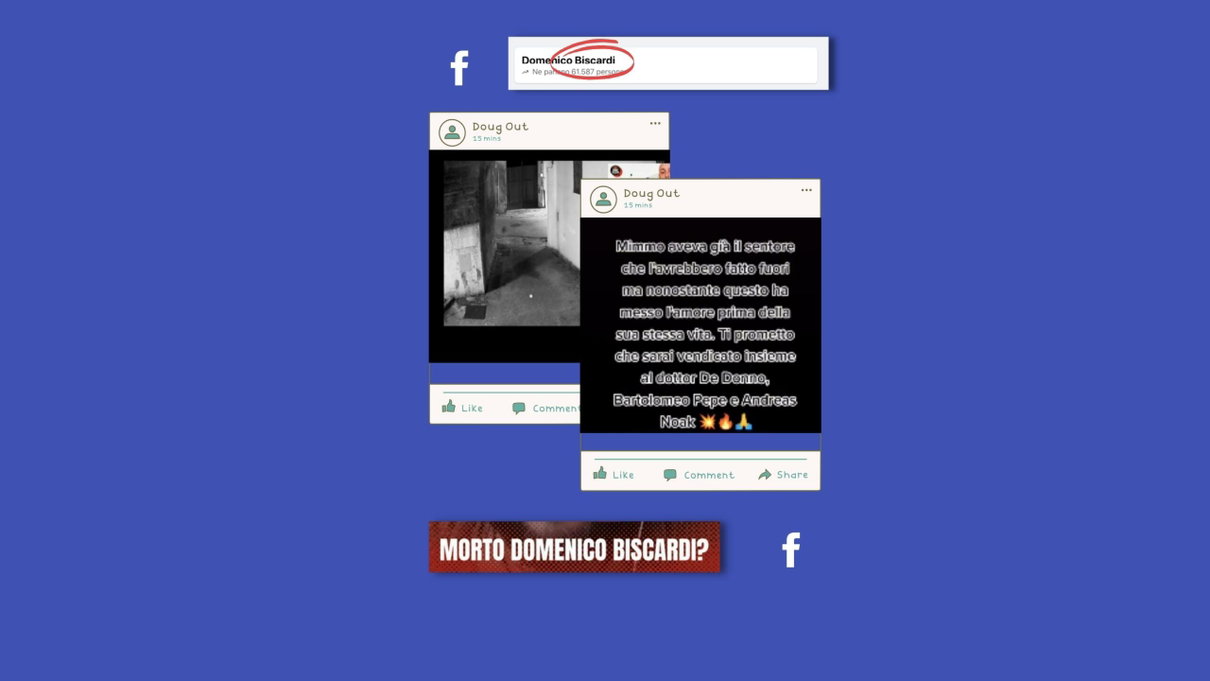 Paragoni, speculazioni e complotti sui social per la morte di Domenico Biscardi article-post