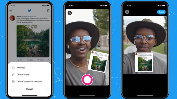 Su Twitter sono in fase di test i video di risposta in stile Tiktok