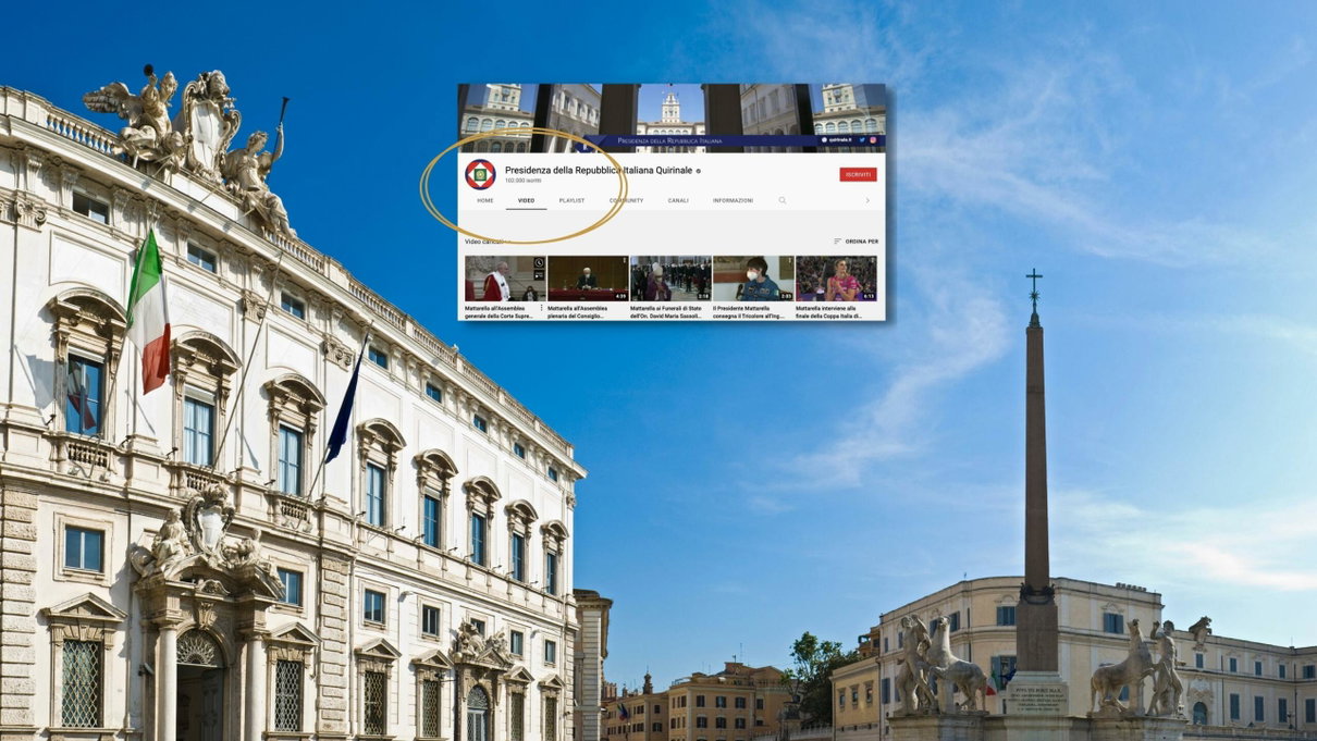 L’ultimo atto della comunicazione del settennato di Mattarella: il canale YouTube del Quirinale raggiunge i 100k article-post