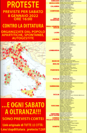 chat no vax su Telegram