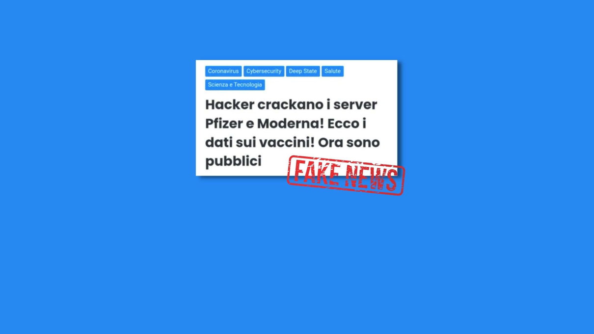 No, nessun hacker ha violato i server di Moderna e Pfizer e quelli che vedete sono i soliti dati VAERS article-post