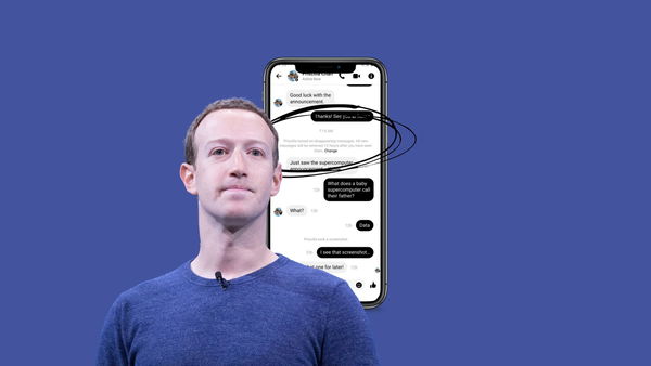 Se fai uno screenshot su una chat Messenger ci sarà un avviso