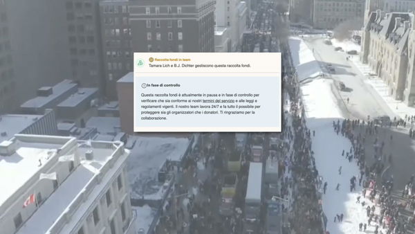 GoFoundMe ha sospeso le donazioni per i camionisti canadesi