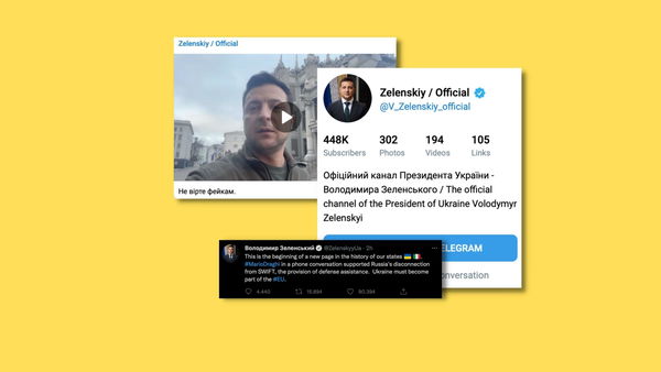 Com’è cambiata la comunicazione via social di Zelensky