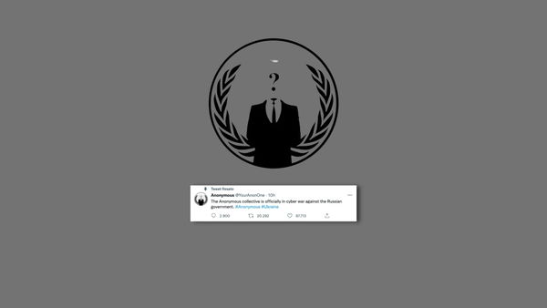 Anonymous ha dichiarato “cyber-war” alla Russia