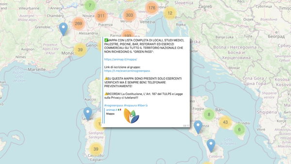 Da Telegram ad Animap, gli strumenti online per gli esercenti no green pass