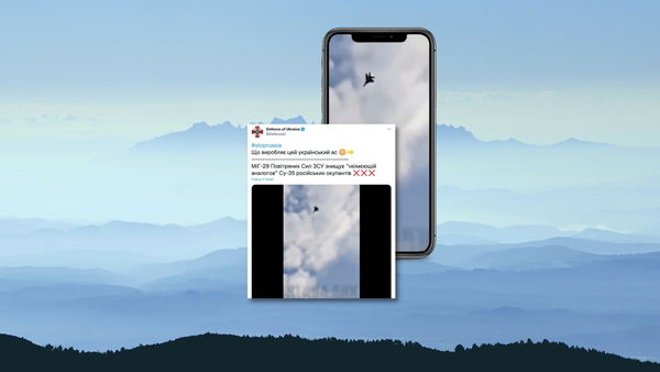 La leggenda nata sul web del Ghost of Kiev e come un video potrebbe aver ingannato anche il ministero della Difesa ucraino